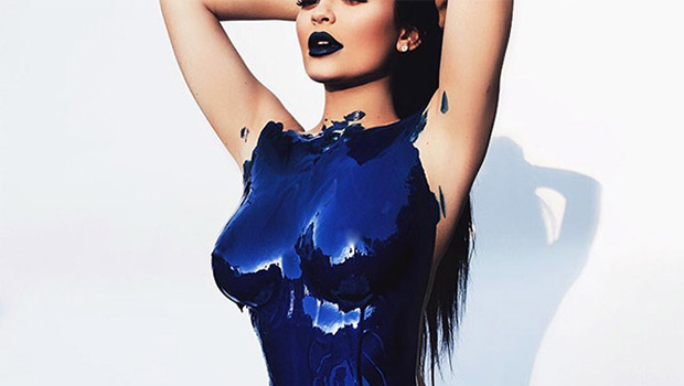 Celebrities In Body Paint See Kylie Jenner More Slay The Trend Hollywood Life