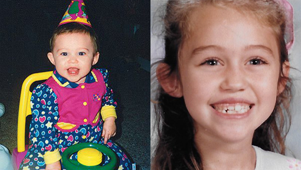 Miley Cyrus Baby Photos