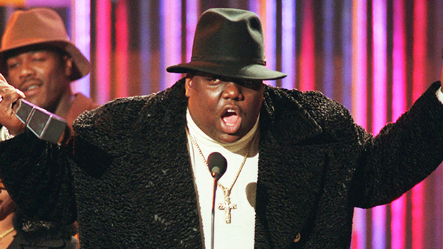 Biggie Smalls on stage