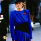 Prince Charles and Princess Diana at Arlington National Cemetery, USA - 11 Nov 1985