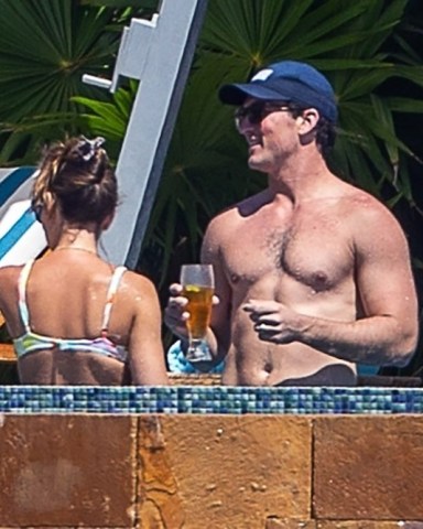 Cabo San Lucas, MEXICO - Miles Teller was spotted living it up amid his vacation to Mexico with his stunning wife, Keleigh Sperry, earlier on Thursday afternoon. The Top Gun: Maverick star, 35, was seen relaxing in the pool next to his other half, 29, as they sipped on a few delicious drinks. The happy couple were pictured sharing an affectionate hug as they lounged in the glistening, cool water with a few pals.Pictured: Miles Teller and Keleigh SperryBACKGRID USA 13 OCTOBER 2022 BYLINE MUST READ: HEM / BACKGRIDUSA: +1 310 798 9111 / usasales@backgrid.comUK: +44 208 344 2007 / uksales@backgrid.com*UK Clients - Pictures Containing ChildrenPlease Pixelate Face Prior To Publication*