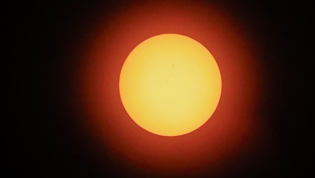 The sun appears over the campus of the Southern Illinois University before the start of a total solar eclipse in Carbondale, Illinois, USA, 21 August 2017. The 21 August 2017 total solar eclipse will last a maximum of 2 minutes 43 seconds and the thin path of totality will pass through portions of 14 US states, according to the National Aeronautics and Space Administration (NASA).
Solar eclipse in Carbondale, Illinois, USA - 21 Aug 2017