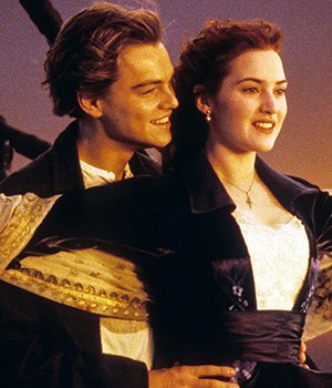 Leonardo DiCaprio and Kate Winslet