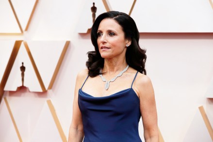 Julia Louis-Dreyfus arrives at the 92nd annual Academy Awards ceremony at the Dolby Theater in Hollywood, California, USA, 09 February 2020. Oscars are awarded for exceptional efforts in filmmaking in 24 categories. Arrivals - 92nd Academy Awards, Hollywood , USA - 09 February 2020