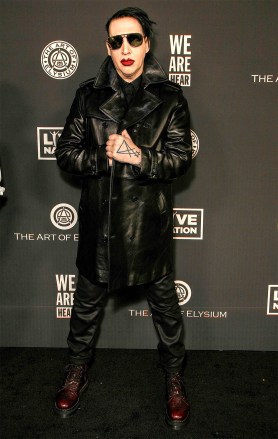 Marilyn Manson
The Art of Elysium's 13th Annual Heaven Gala, Arrivals, Palladium, Los Angeles, USA - 04 Jan 2020