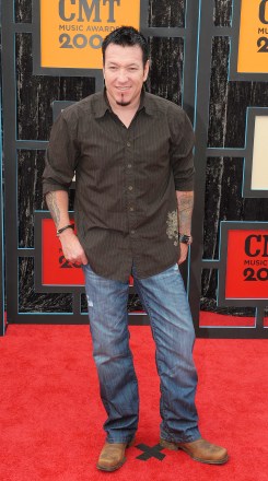 Steve Harwell, of the band Smash Mouth, arrives for the Country Music Television (CMT) Music Awards in Nashville, Tennessee, on June 16, 2009.
CMT Music Awards, Nashville, Tennessee - 17 Jun 2009