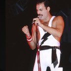 Queen in concert at Forest Nationale, Brussels, Belgium - Apr 1982