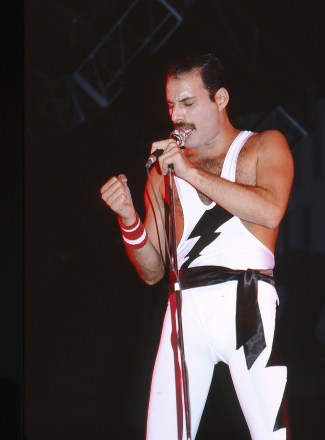 Queen - Freddie Mercury
Queen in concert at Forest Nationale, Brussels, Belgium - Apr 1982
