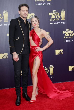 G-Eazy and Halsey
MTV Movie & TV Awards, Los Angeles, USA - 16 Jun 2018