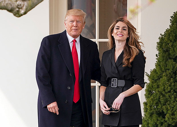 Donald Trump and Hope Hicks