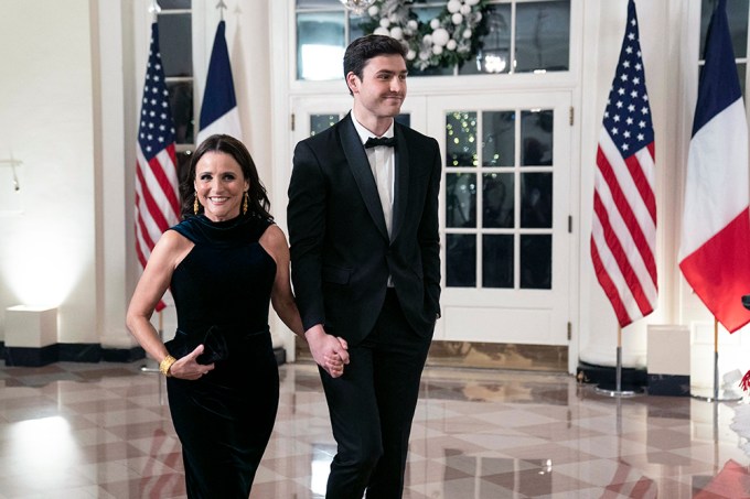 Julia Louis Dreyfus & Her Son Charlie At The 2022 State Dinner