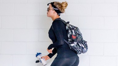 Khloe Kardashian Booty Workout