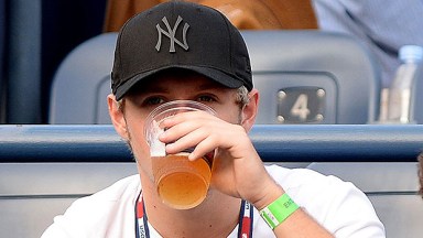 Niall Horan Drinking A Beer