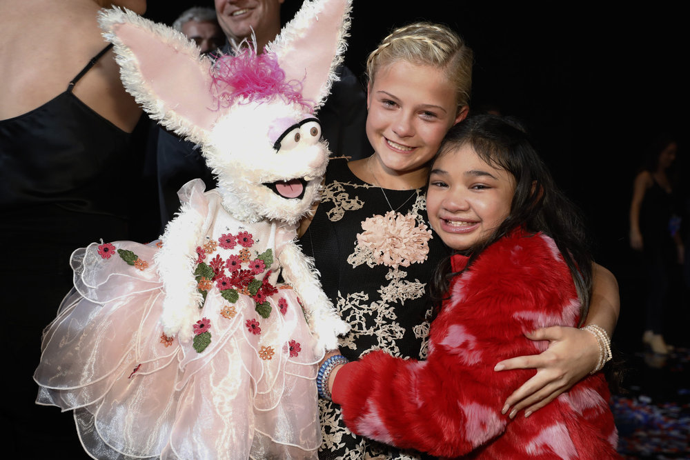 AMERICA'S GOT TALENT -- "Live Finale Results" Episode 1224 -- Pictured: (l-r) Darci Lynne, Angelica Hale -- (Photo by: Trae Patton/NBC)