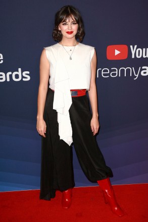 Rebecca Black
9th Streamy Awards, Arrivals, The Beverly Hilton, Los Angeles, USA - 13 Dec 2019