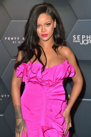 Rihanna
Fenty Beauty by Rihanna One Year Anniversary Celebration, New York, USA - 14 Sep 2018