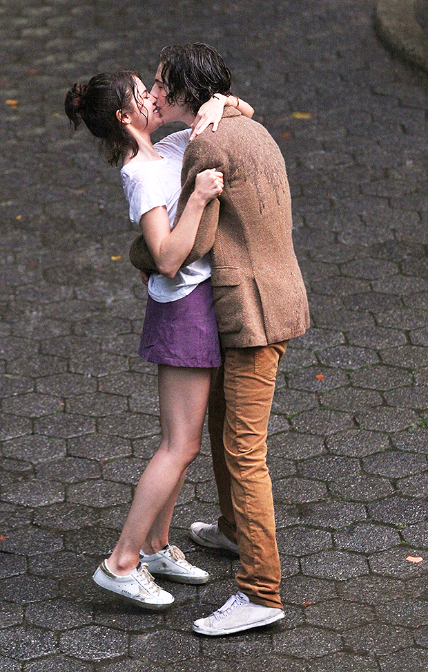 Selena Gomez & Timothee Chalamet Kissing