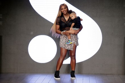 Serena Williams, Alexis Olympia Ohanian Jr. Shows Serena Williams holding her daughter Alexis Olympia Ohanian Jr. after showing her clothing line during New York's Fashion Week in New York. Williams has been voted the AP Female Athlete of the Decade for 2010 to 2019. Williams won 12 of her professional-era record 23 Grand Slam singles titles over the past 10 years. No other woman won more than three in that span. She also tied a record for most consecutive weeks ranked No. 1 and collected a tour-leading 37 titles in all during the decade. Gymnast Simone Biles finished second in the vote by AP member sports editors and AP beat writers. Swimmer Katie Ledecky was third, followed by ski racers Lindsey Vonn and Mikaela Shiffrin
YE?Female Athlete of the Decade, New York, USA - 10 Sep 2019