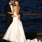 Sharleen Joynt marries  Andy Levine wedding at the Battery Gardens