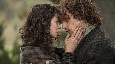 Jamie and Claire from 'Outlander'