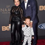 Tameka Harris, T I. and guest
51st Annual NAACP Image Awards, Arrivals, Pasadena Civic Auditorium, Los Angeles, USA - 22 Feb 2020