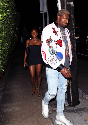 Santa Monica, CA - *EXCLUSIVE* - Singer, Normani and NFL Wide Receiver DK Metcalf from the Seattle Seahawks leave a cozy dinner together at Giorgio Baldi Restaurant in Santa Monica, CA They both arrived separately, but left together in the same car.  Pictured: Normani, DK Metcalf BACKGRID USA 12 JUNE 2022 BYLINE MUST READ: 1 / BACKGRID USA: +1 310 798 9111 / usasales@backgrid.com UK: +44 208 344 2007 / uksales@backgrid.com *UK Clients - Pictures Containing Children Please Pixelate Face Prior To Publication*
