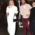 EXCLUSIVE: Kate Upton and husband Justin Verlander dining out at Pierluigi restaurant in Rome