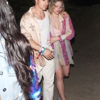 Lili Reinhart parties at Coachella's Neon Carnival with boyfriend