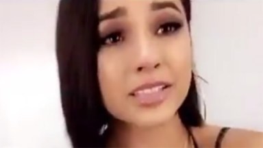 Becky G Cries In Twitter Video