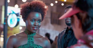 BLACK PANTHER, Lupita Nyong'o, 2018. © Marvel / © Walt Disney Studios Motion Pictures /Courtesy Everett Collection