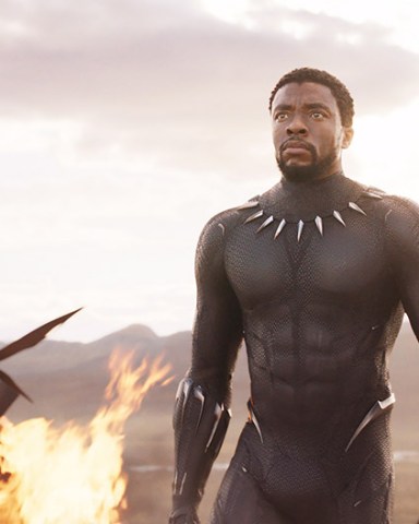 BLACK PANTHER, Chadwick Boseman, 2018. © Marvel / © Walt Disney Studios Motion Pictures /Courtesy Everett Collection