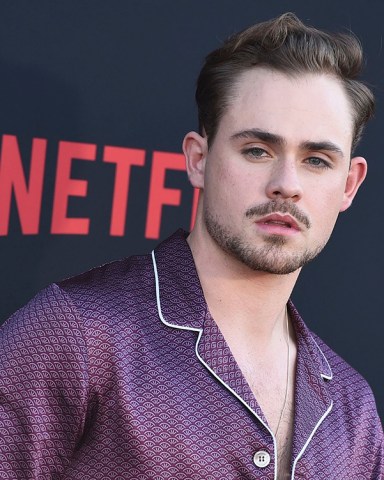 Dacre Montgomery arrives at the season three premiere of "Stranger Things" at Santa Monica High School, in Santa Monica, Calif
LA Premiere of "Stranger Things" Season 3, Santa Monica, USA - 28 Jun 2019