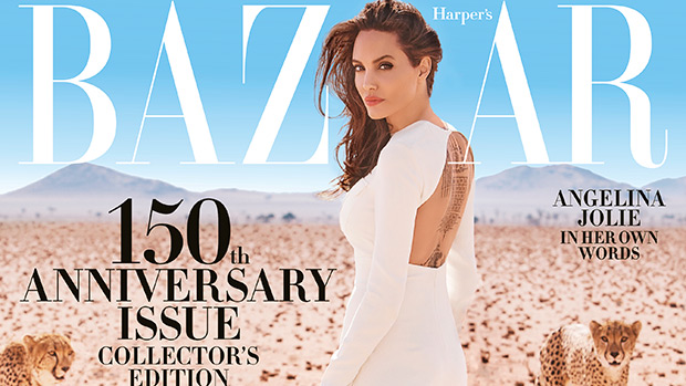 Angelina Jolie In Harper’s BAZAAR — Interview For November 2017 Issue