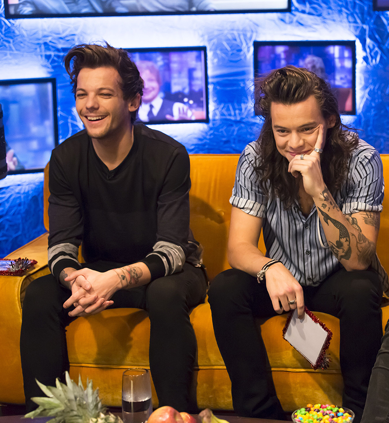 Harry Styles & Louis Tomlinson — Photos Of The One Direction Members ...