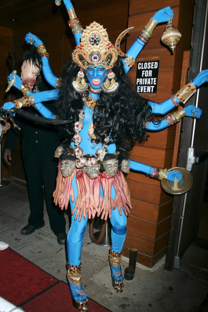 Absolut 100 Presents Heidi Klums Halloween Party at 1 Oak in New York, America – 31 Oct 2008