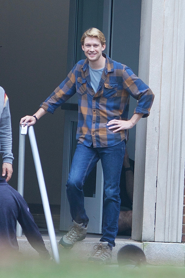 Joe Alwyn On The Set Of Boy Erased In Atlanta