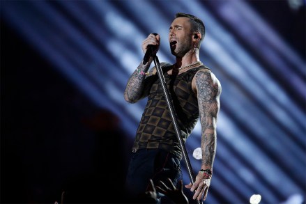 Adam Levine of Maroon 5 performs during halftime of the NFL Super Bowl 53 football game between the Los Angeles Rams and the New England Patriots in Atlanta. Maroon 5, Guns N' Roses, DJ Khaled and DaBaby will perform at the second annual Bud Light Super Bowl Music Fest, to take place Jan. 30 through Feb. 1 at AmericanAirlines Arena in Miami
Music Super Bowl Fest, Atlanta, USA - 03 Feb 2019