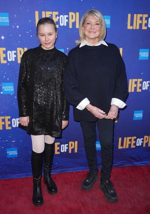Jude Stewart and Martha Stewart
'Life of Pi' Broadway Opening, New York, USA - 30 Mar 2023