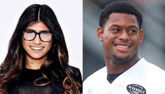 JuJu Smith-Schuster Mia Khalifa's Flirty Tweet