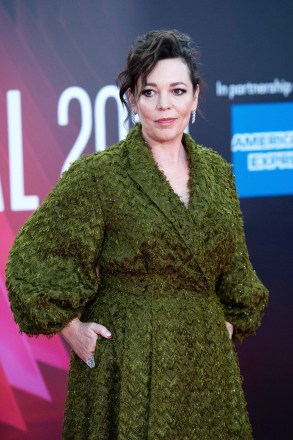 Olivia Colman attending The Lost Daughter Premiere as part of the 65th BFI London Film Festival at the Royal Festival Hall in London, England on October 13, 2021.
London BFI - The Lost Daughter Premiere - 13 Oct 2021
