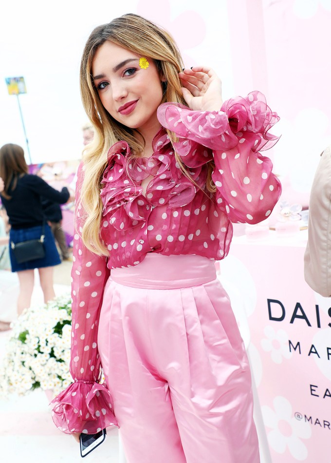Peyton List at a Marc Jacobs pop-up event