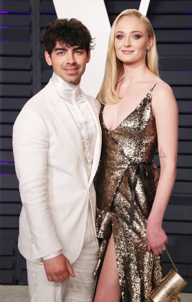 Joe Jonas and Sophie Turner
Vanity Fair Oscar Party, Arrivals, Los Angeles, USA - 24 Feb 2019