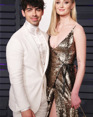 Joe Jonas and Sophie Turner Vanity Fair Oscar Party, Arrivals, Los Angeles, USA - 24 Feb 2019