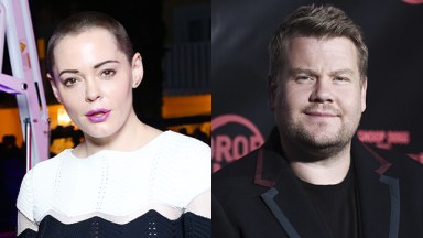 Rose McGowan James Corden