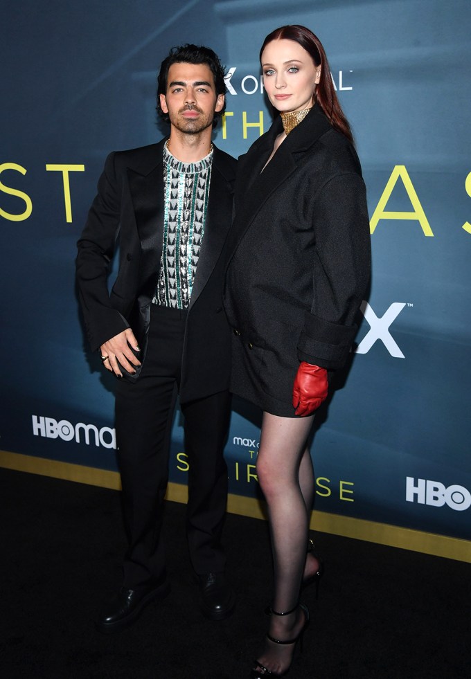 Joe Jonas & Sophie Turner at ‘The Staircase’ TV show premiere