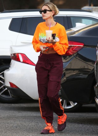Hailey Bieber
Hailey Bieber out and about, Los Angeles, USA - 15 Jan 2020
Wearing Adidas X Ivy Park