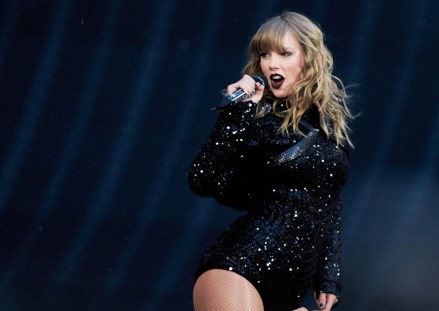 Taylor Swift
Taylor Swift's Reputation Stadium Tour in London, United Kingdom - 22 Jun 2018
US singer Taylor Swift performs during her concert at Wembley Stadium in London, Britain, 22 June 2018, as part of her Reputation Stadium Tour.
