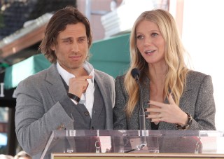 Brad Falchuk and Gwyneth PaltrowRyan Murphy Honored with a Star on the Hollywood Walk of Fame, Los Angeles, USA - 04 Dec 2018