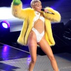 Miley Cyrus in concert, Washington DC, America - 10 Apr 2014