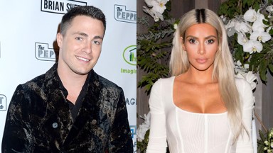 Colton Haynes Kim Kardashian